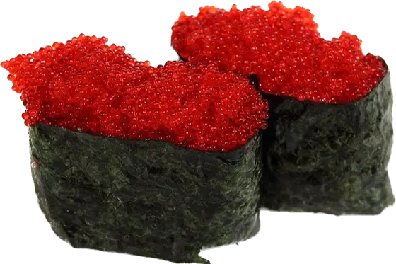 Hình ảnh Red - black tobiko gunkan