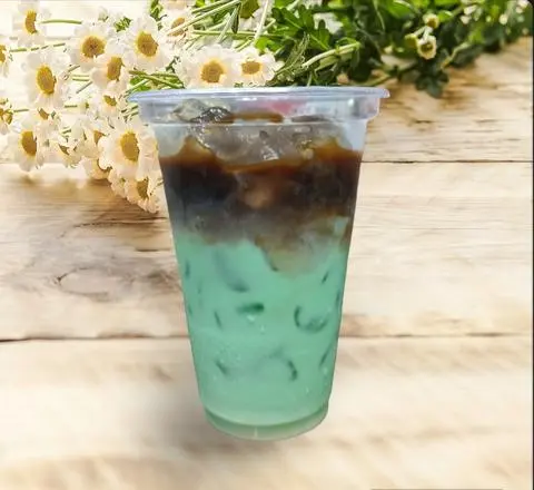 Hình ảnh cafe bạc hà