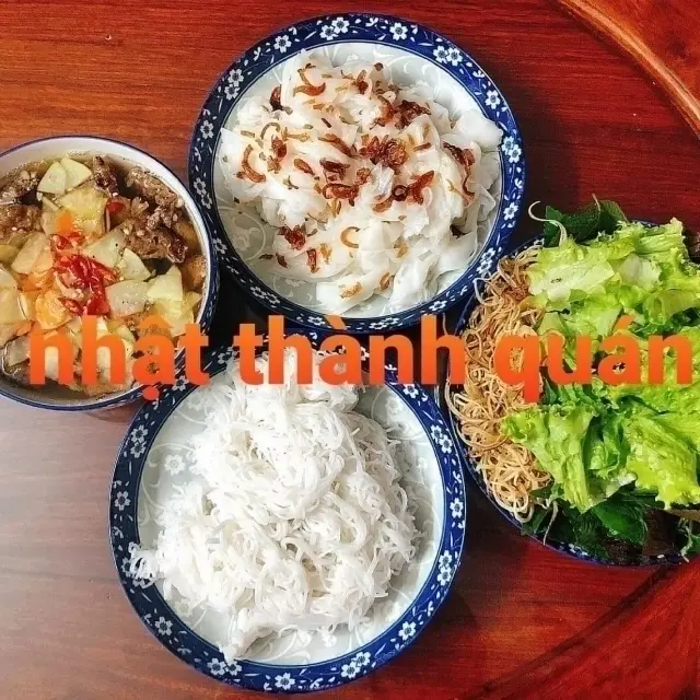 Hình ảnh Bánh cuốn thịt nướng Phủ Lý - size lớn