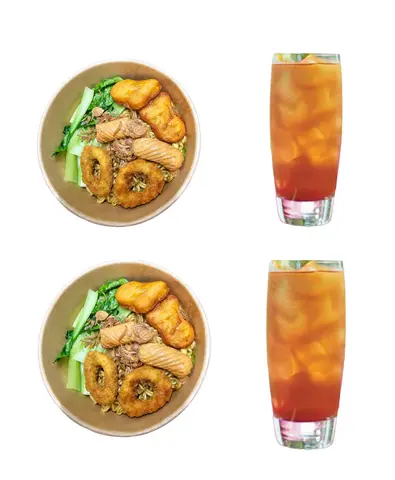 Hình ảnh Combo Mì trộn uyên ương thập cẩm