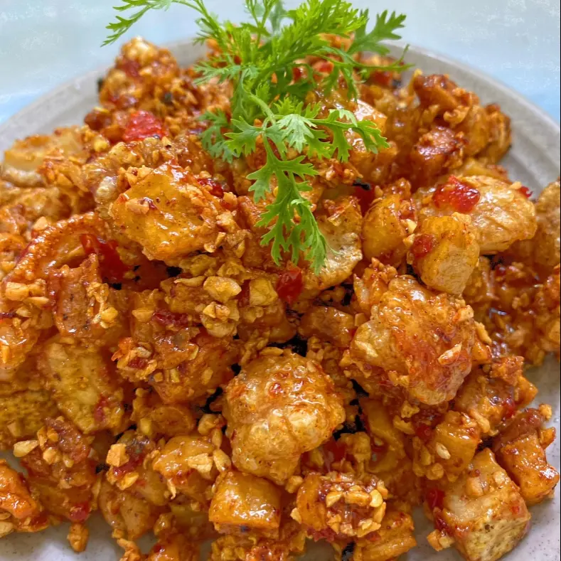 Hình ảnh TÓP MỠ CHIÊN MẮM (rang muối)