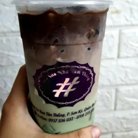 Hình ảnh Trà sữa socola bạc hà