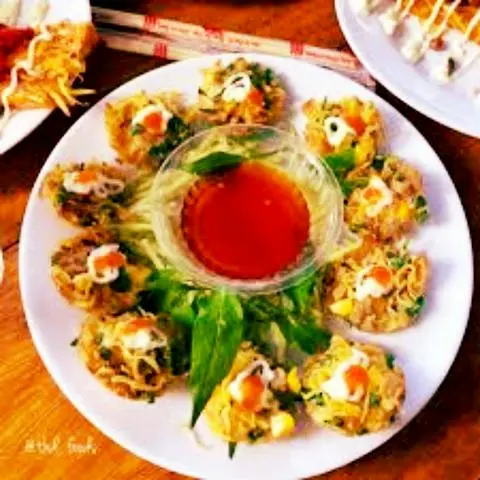 Hình ảnh bánh trứng cút nướng