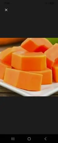 Hình ảnh Đu đủ cắt sẵn - hộp 500g