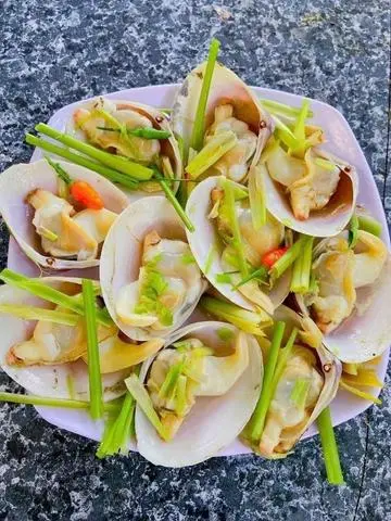 Hình ảnh Nghêu hấp thái 