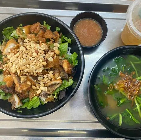 Hình ảnh Bún cá trộn nhỏ