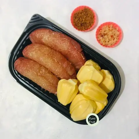 Hình ảnh Hộp mix 2 món - bưởi - mít Siêu Xóm