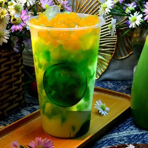 Hình ảnh Sữa Chua Lắc Dưa Lưới