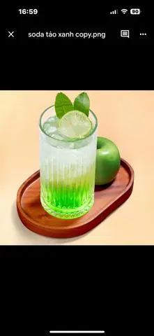 Hình ảnh Soda Táo 