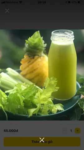 Hình ảnh Nước ép cần - thơm