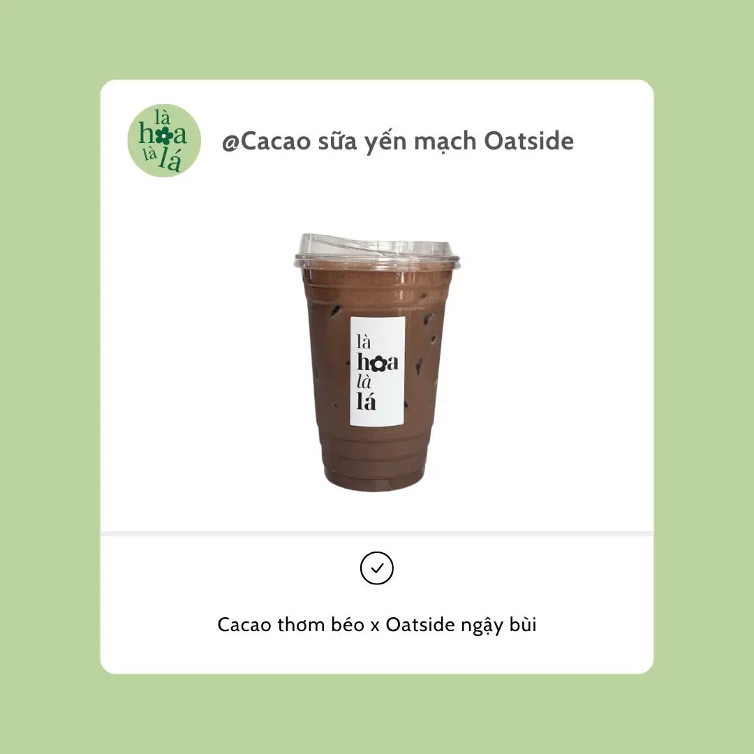 Hình ảnh Cacao sữa yến mạch Oatside