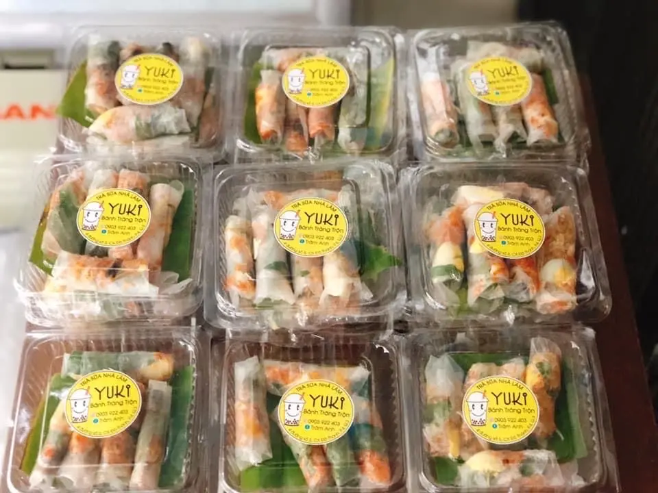 Hình ảnh Bánh Tráng Sốt Me Bơ