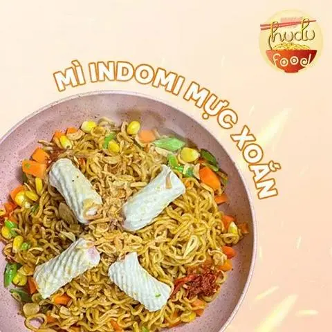 Hình ảnh Mì indomie mực xoắn