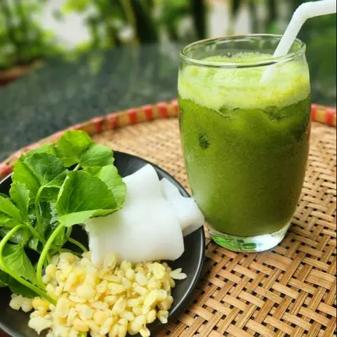 Hình ảnh rau má đậu xanh