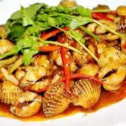 Hình ảnh Sò huyết xào sa tế