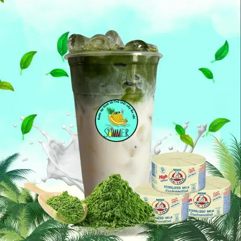 Hình ảnh Matcha Late Sữa Gấu