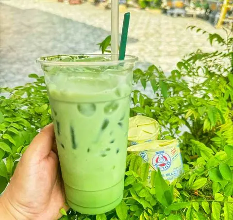 Hình ảnh Sữa gấu matcha