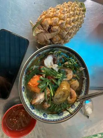 Hình ảnh bún mắm đặc biệt tết 