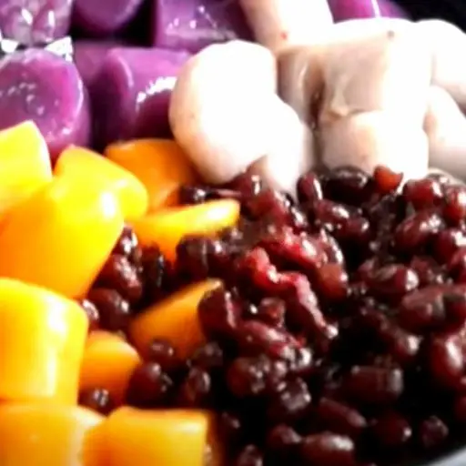 Hình ảnh Chè khoai dẻo mix đậu đỏ