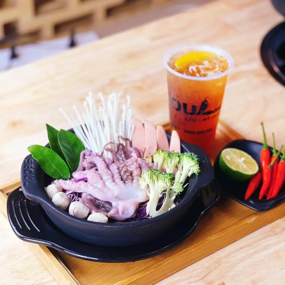 Hình ảnh Mì Kim chi Bạch Tuộc
