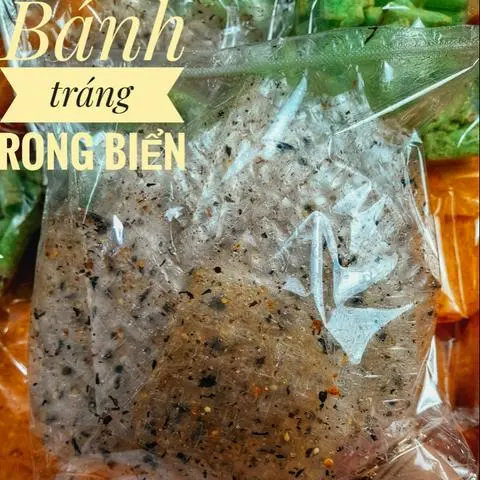 Hình ảnh Bánh tráng rong biển
