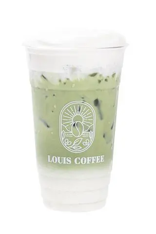 Hình ảnh Matcha latte yến mạch kem muối