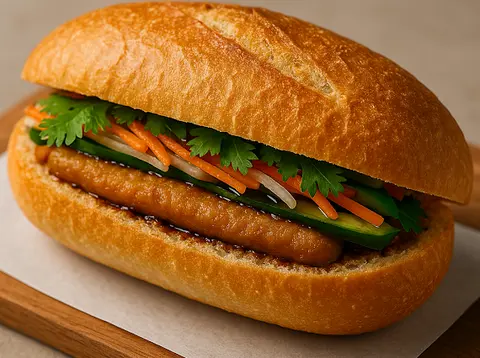 Hình ảnh Bánh Mì Chả Cá