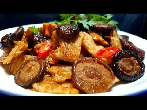 Hình ảnh Cơm đậu hũ kho nấm
