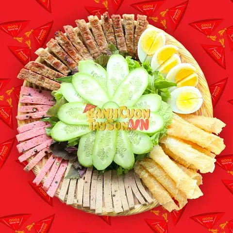 Hình ảnh Mẹt lớn Bánh Cuốn Tây Sơn lụi heo