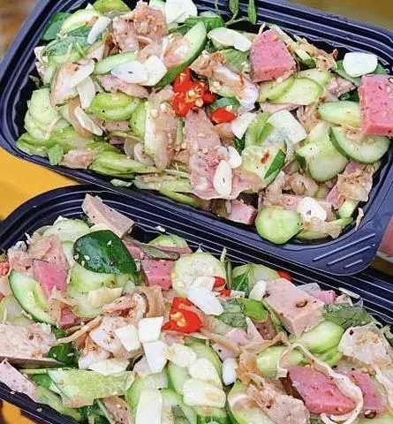 Hình ảnh Tré trộn rau răm chua ngọt (phần nhỏ)