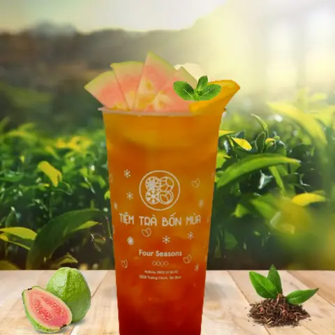 Hình ảnh Trà Ổi Hồng