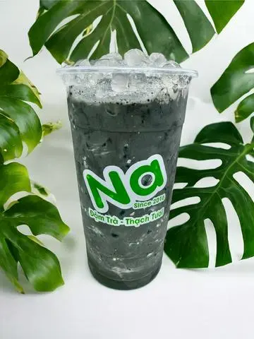 Hình ảnh Trà sữa phô mai than tre( chưa có topping)