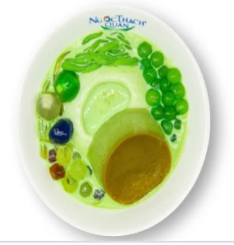 Hình ảnh Chè tàu hủ kem matcha caramen