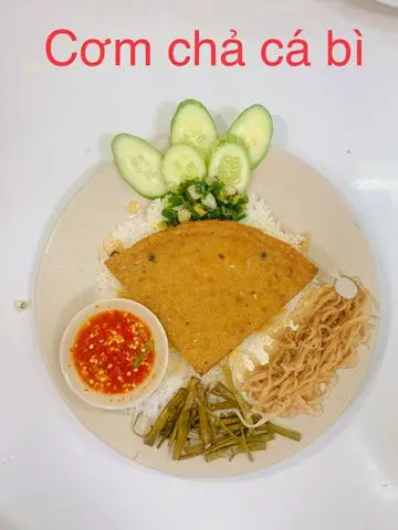 Hình ảnh Cơm Chả Cá Bì