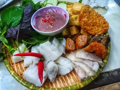 Hình ảnh Bún đậu thập cẩm 