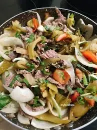 Hình ảnh Bò Xào Dưa Chua Thêm