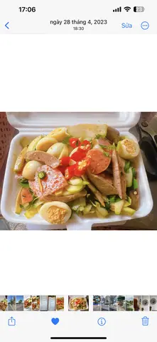 Hình ảnh Nem trộn chả trứng cút