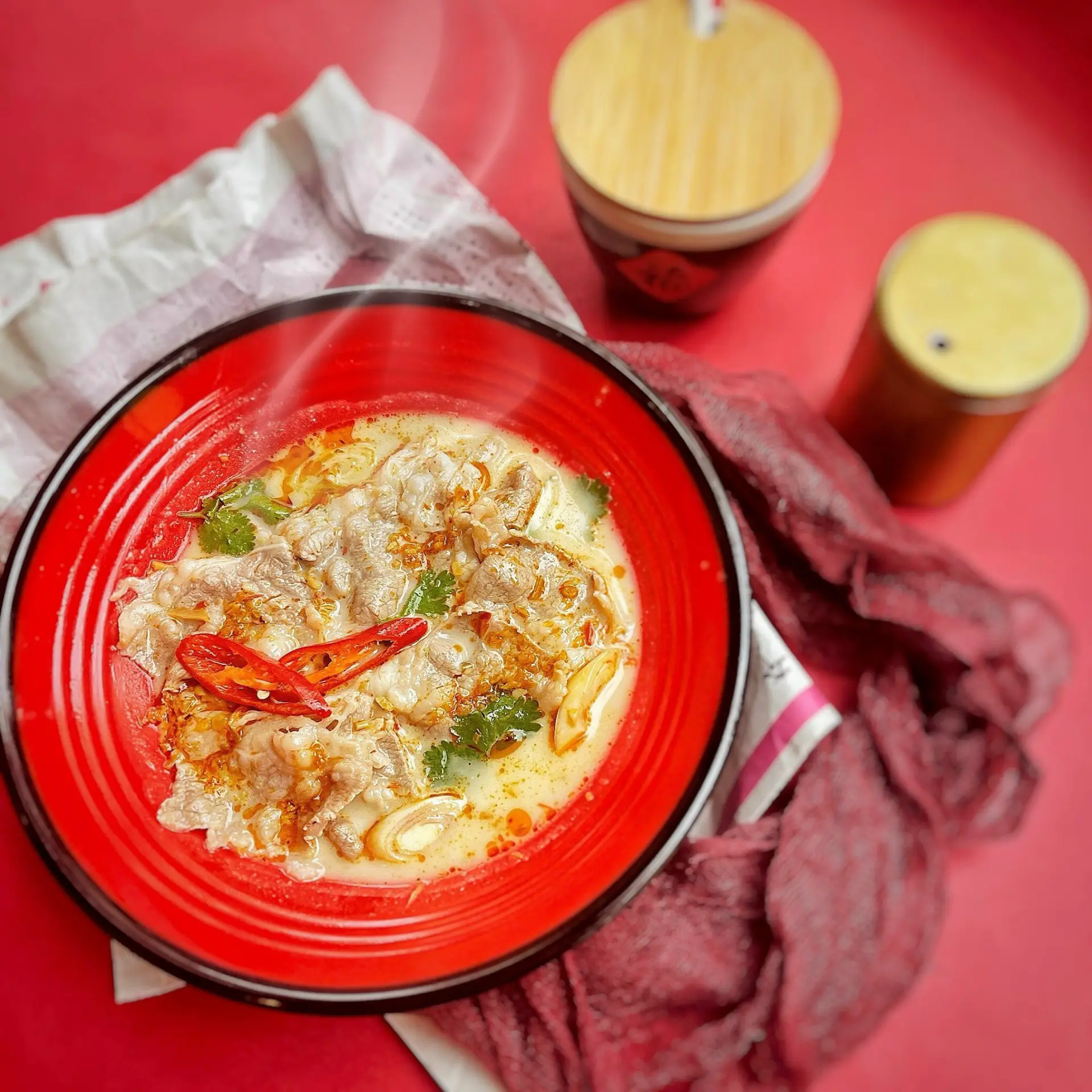 Hình ảnh Bún Tomyum Bò Mỹ