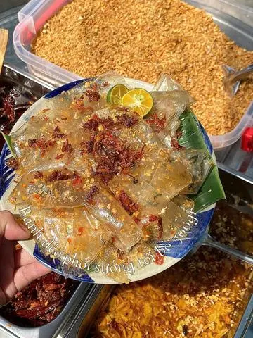 Hình ảnh Bánh Tráng Vò Dẻo Phơi Sương Bò Tỏi Cay 500g