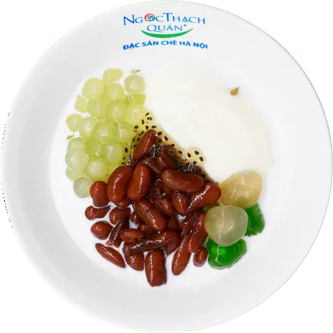 Hình ảnh Sữa chua đậu đỏ trân châu