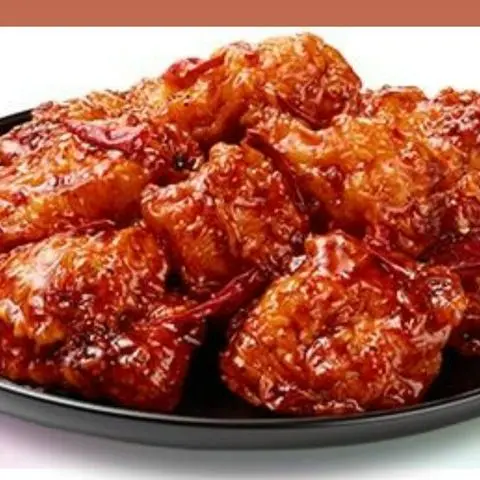 Hình ảnh Gà cay nồng nửa con - 레드핫 치킨 반마리 - K
