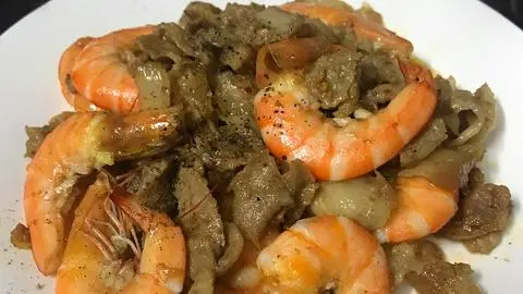 Hình ảnh Cơm - tôm ram thịt