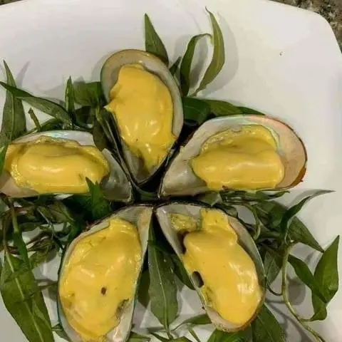 Hình ảnh Vẹm xanh nướng phô mai