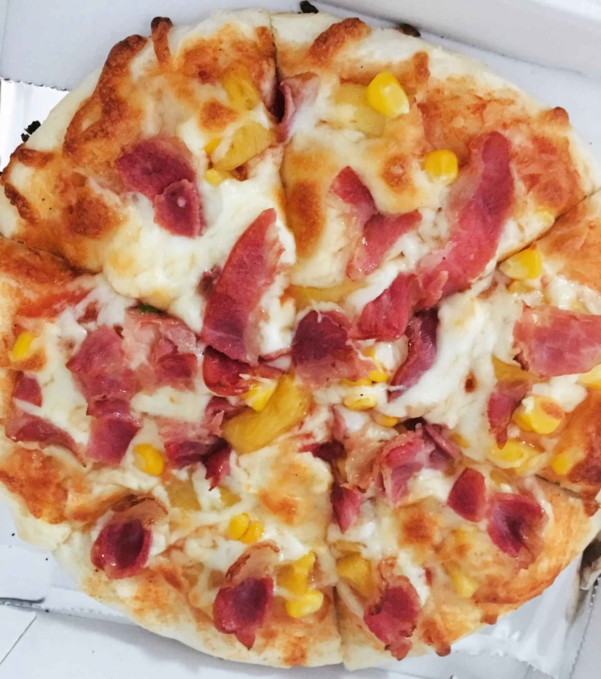 Hình ảnh Pizza nhiệt đới hawaii