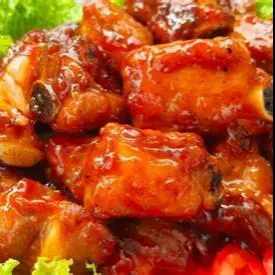 Hình ảnh sườn xào chua ngọt 