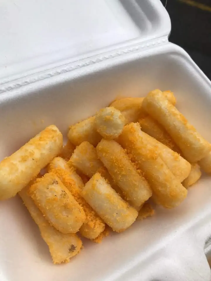 Hình ảnh bánh gạo chiên lắc phô mai