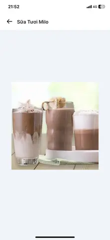 Hình ảnh Sữa Tươi Milo