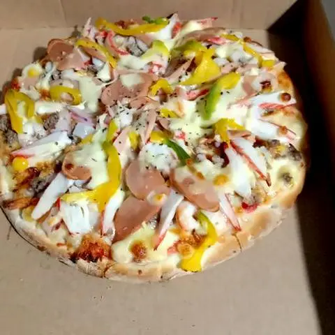 Hình ảnh Pizza hải sản - pizza seafood size L