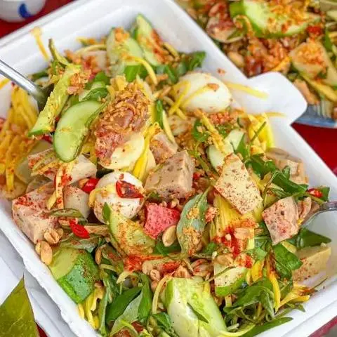 Hình ảnh Tré Trộn Thập Cẩm Lớn - 2 Bịch Bánh Phồng Tôm