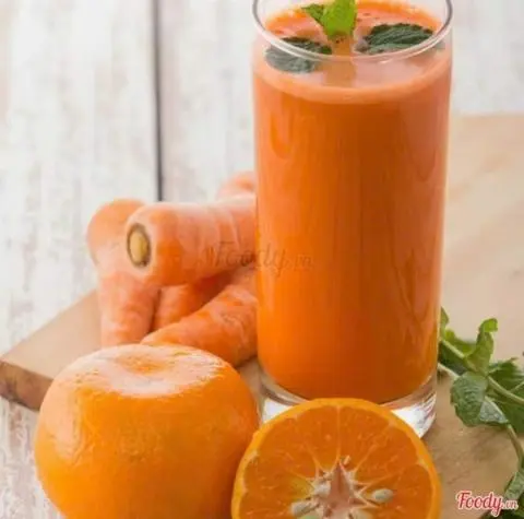 Hình ảnh Nước ép cam - cà rốt